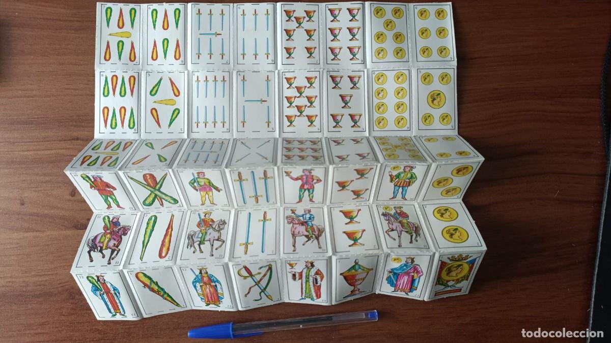 Barajas de cartas: Mini baraja espa&ntilde;ola sin usar - Foto 1