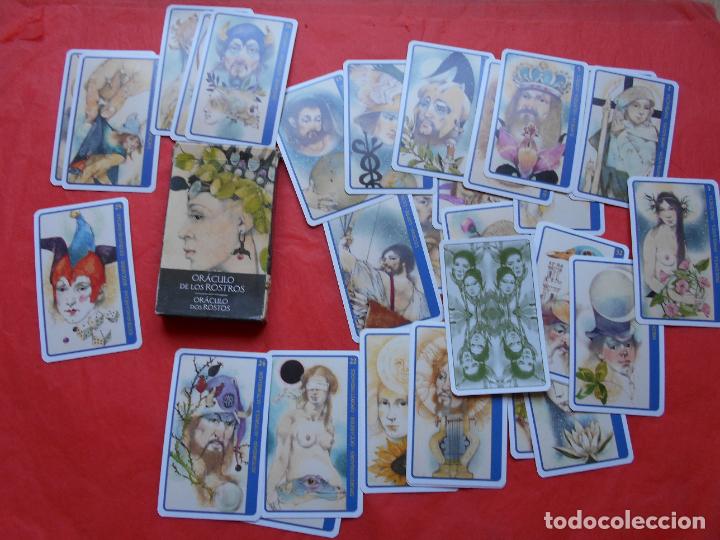 Barajas de cartas: CARTAS ORACULO DE LOS ROSTROS - Foto 1