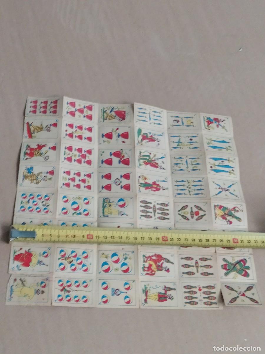 Barajas de cartas: MINI BARAJA ESPA&Ntilde;OLA SIN CORTAR - Foto 4