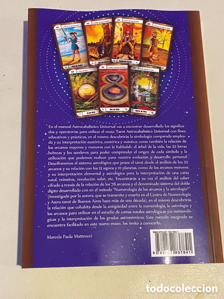 Barajas de cartas: LIBRO MANUAL TAROT ASTROCABALISTICO - Foto 2