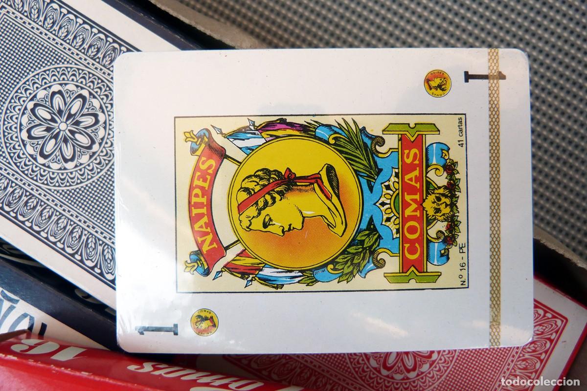 Barajas de cartas: 2 BARAJAS COMAS N&ordm;16. FINALES DE LOS 80. - Foto 2
