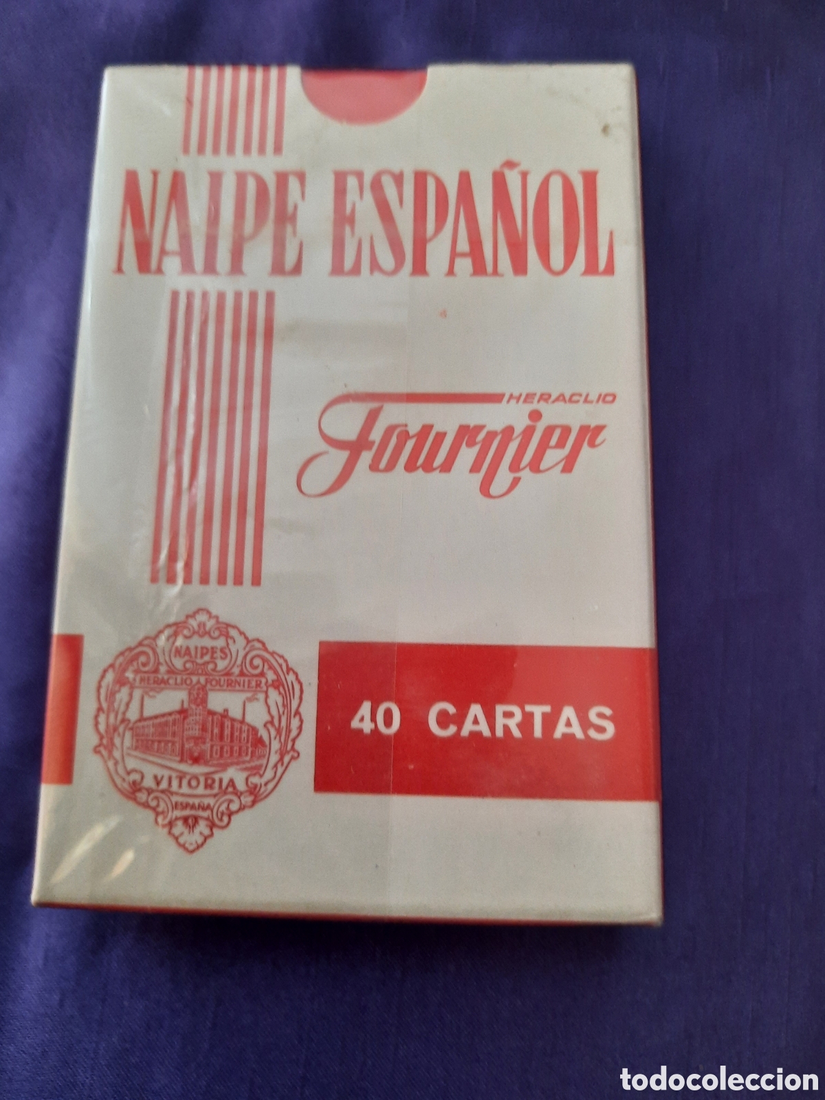 Jeux de cartes: Baraja espa&ntilde;ola 40 cartas publicidad de Codere.
