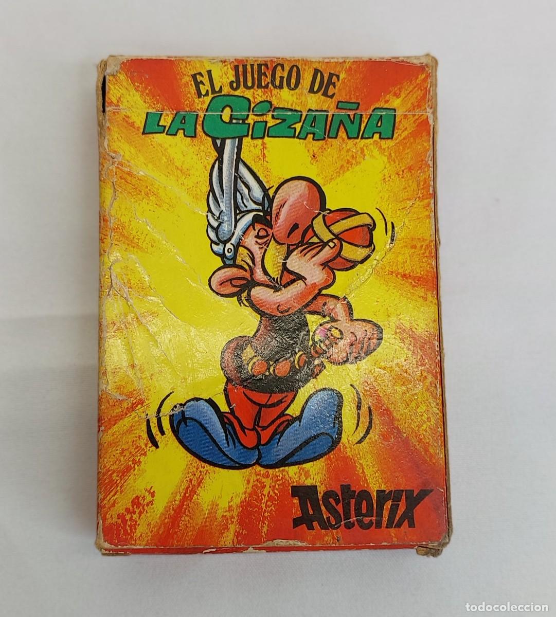 Barajas de cartas: BARAJA DE CARTAS EL JUEGO DE LA CIZA&Ntilde;A ASTERIX, COMPLETA. - Foto 2