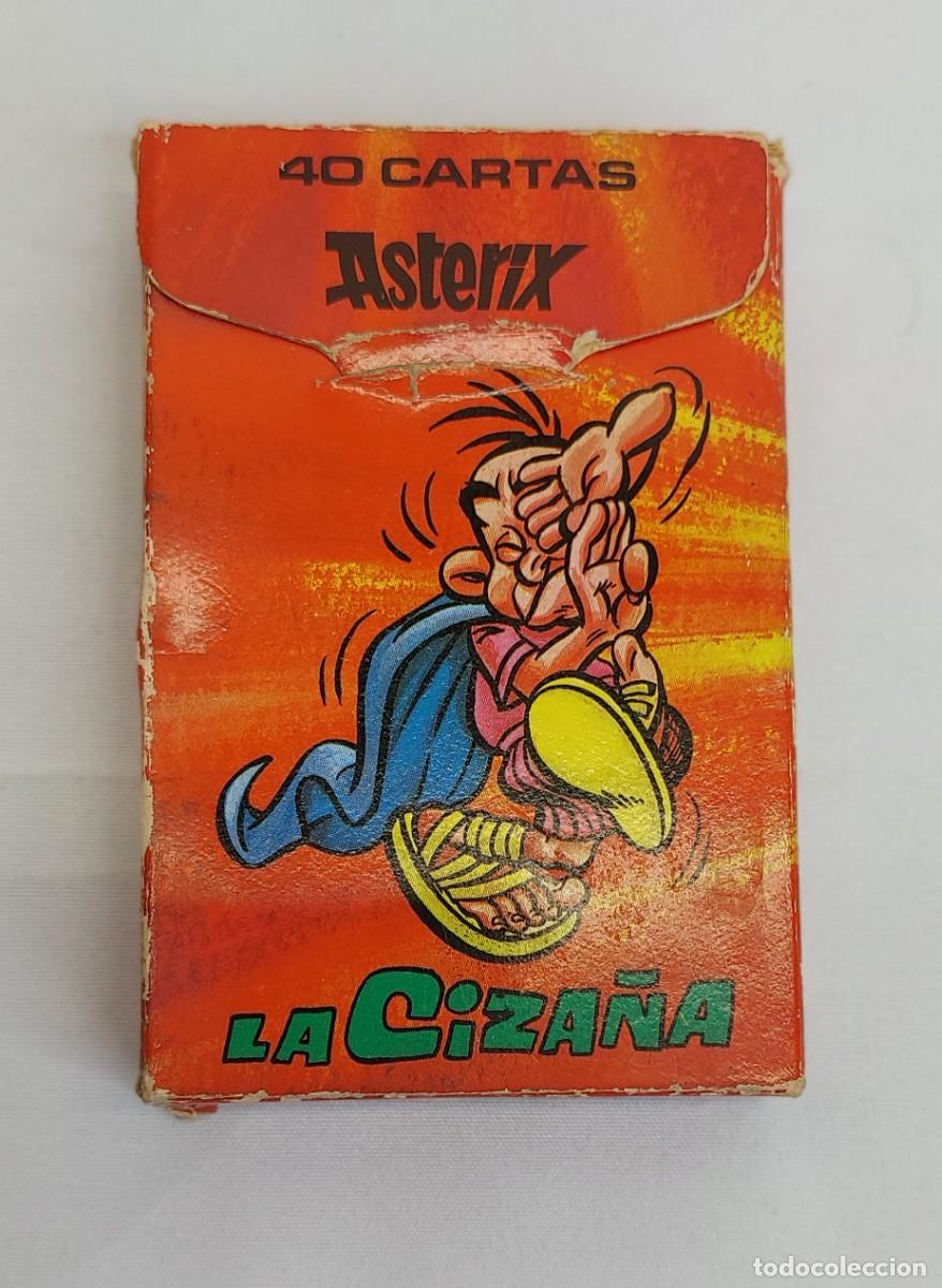 Barajas de cartas: BARAJA DE CARTAS EL JUEGO DE LA CIZA&Ntilde;A ASTERIX, COMPLETA. - Foto 4