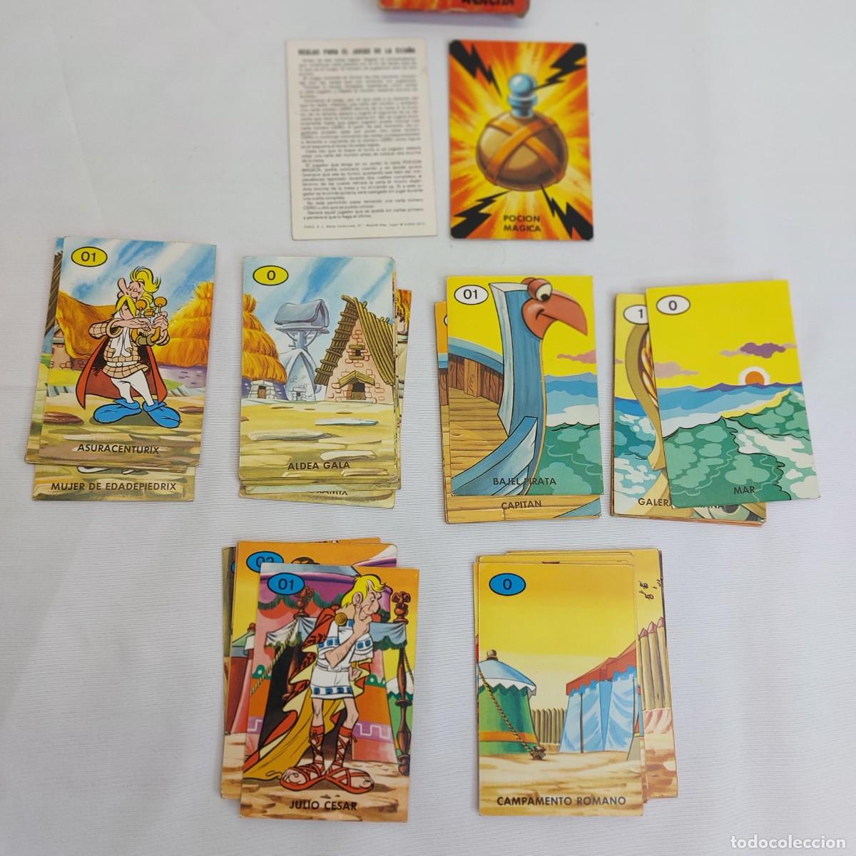Barajas de cartas: BARAJA DE CARTAS EL JUEGO DE LA CIZA&Ntilde;A ASTERIX, COMPLETA. - Foto 7