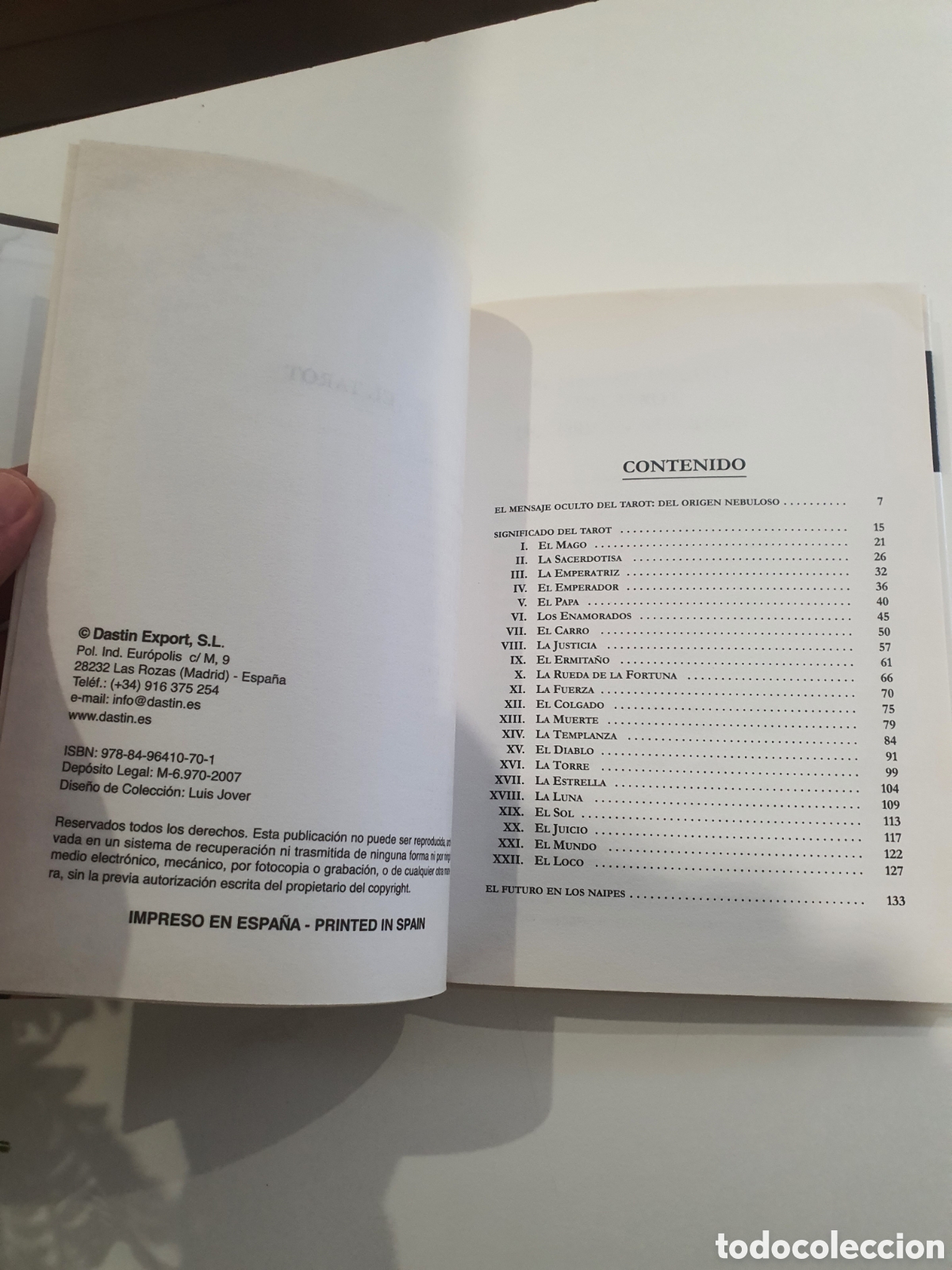 Barajas de cartas: Libro El tarot (Platinum Selecta) - Tapa dura - Foto 2