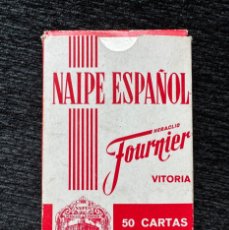 Barajas de cartas: NAIPE ESPAÑOL DE FOURNIER,PUBLICIDAD, BANCO PASTOR.
