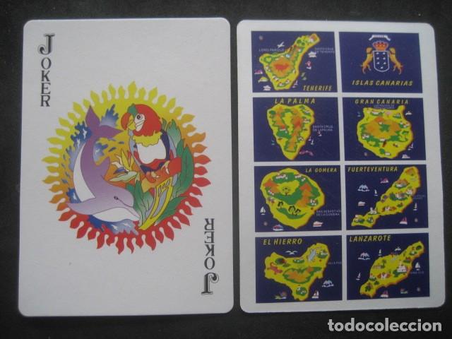 Barajas de cartas: JOKER N&ordm;654. ISLAS CANARIAS - Foto 1
