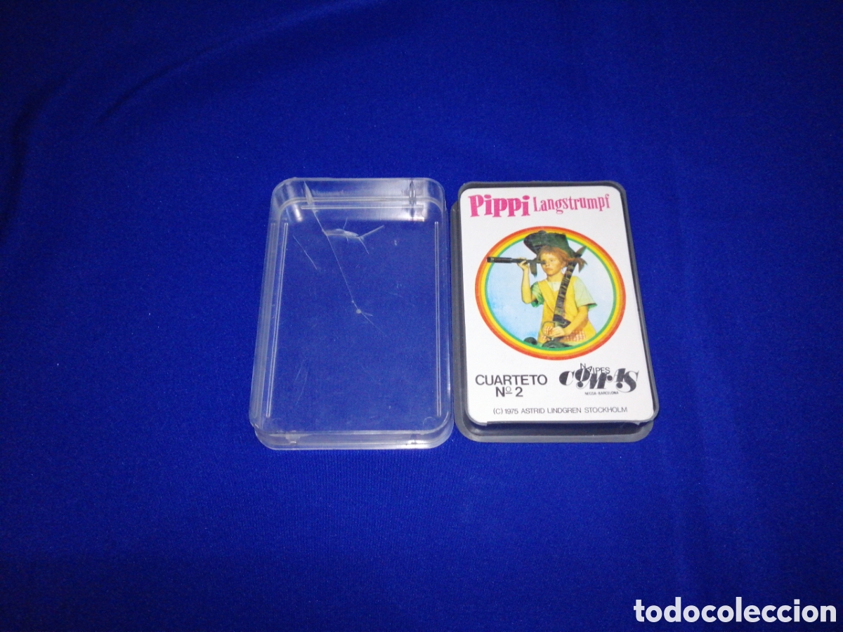 Barajas de cartas: PIPPI LANGSTRUMPF-CUARTETO N&deg;2 BARAJA COMPLETA - Foto 4