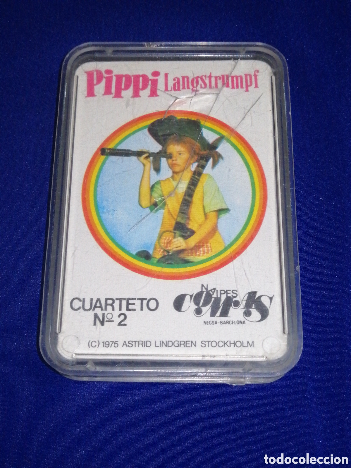 Barajas de cartas: PIPPI LANGSTRUMPF-CUARTETO N&deg;2 BARAJA COMPLETA - Foto 1