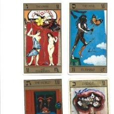 Mazzi di carte: CARTAS DEL TAROT DE DALI,22 ARCANOS MAYORES, SIN CAJA