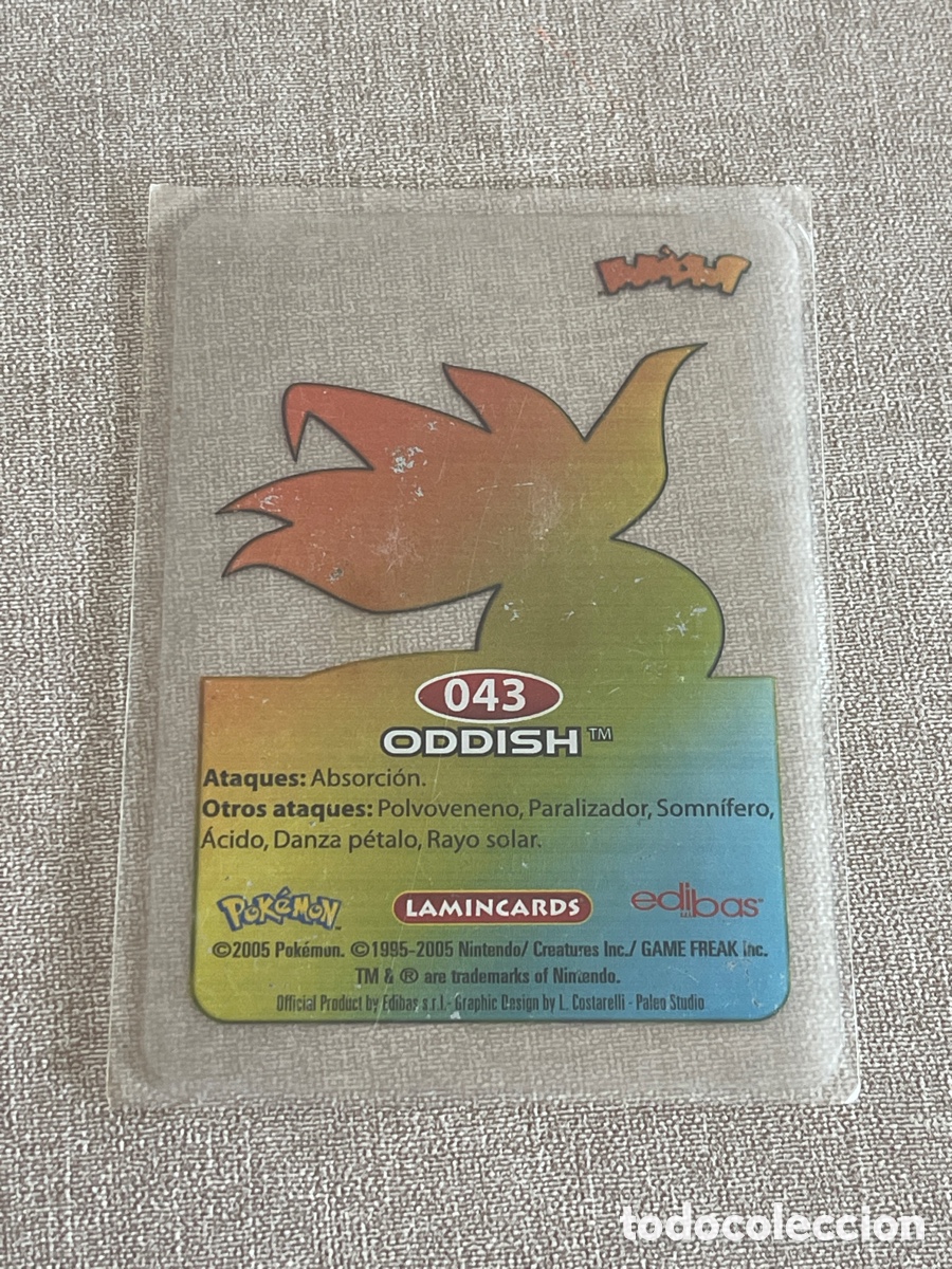 Barajas de cartas: Carta Pok&eacute;mon Oddish - Foto 2