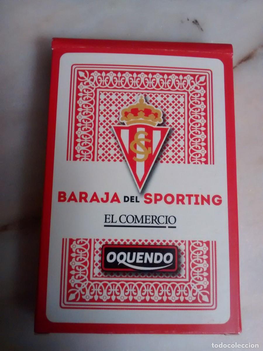 Barajas de cartas: Baraja REAL SPORTING de GIJ&Oacute;N - Foto 2
