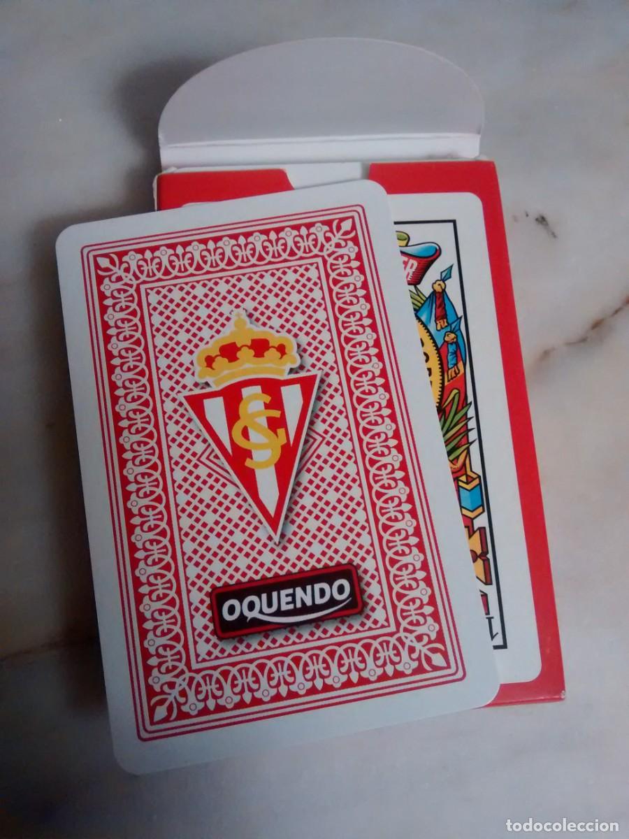 Barajas de cartas: Baraja REAL SPORTING de GIJ&Oacute;N - Foto 3