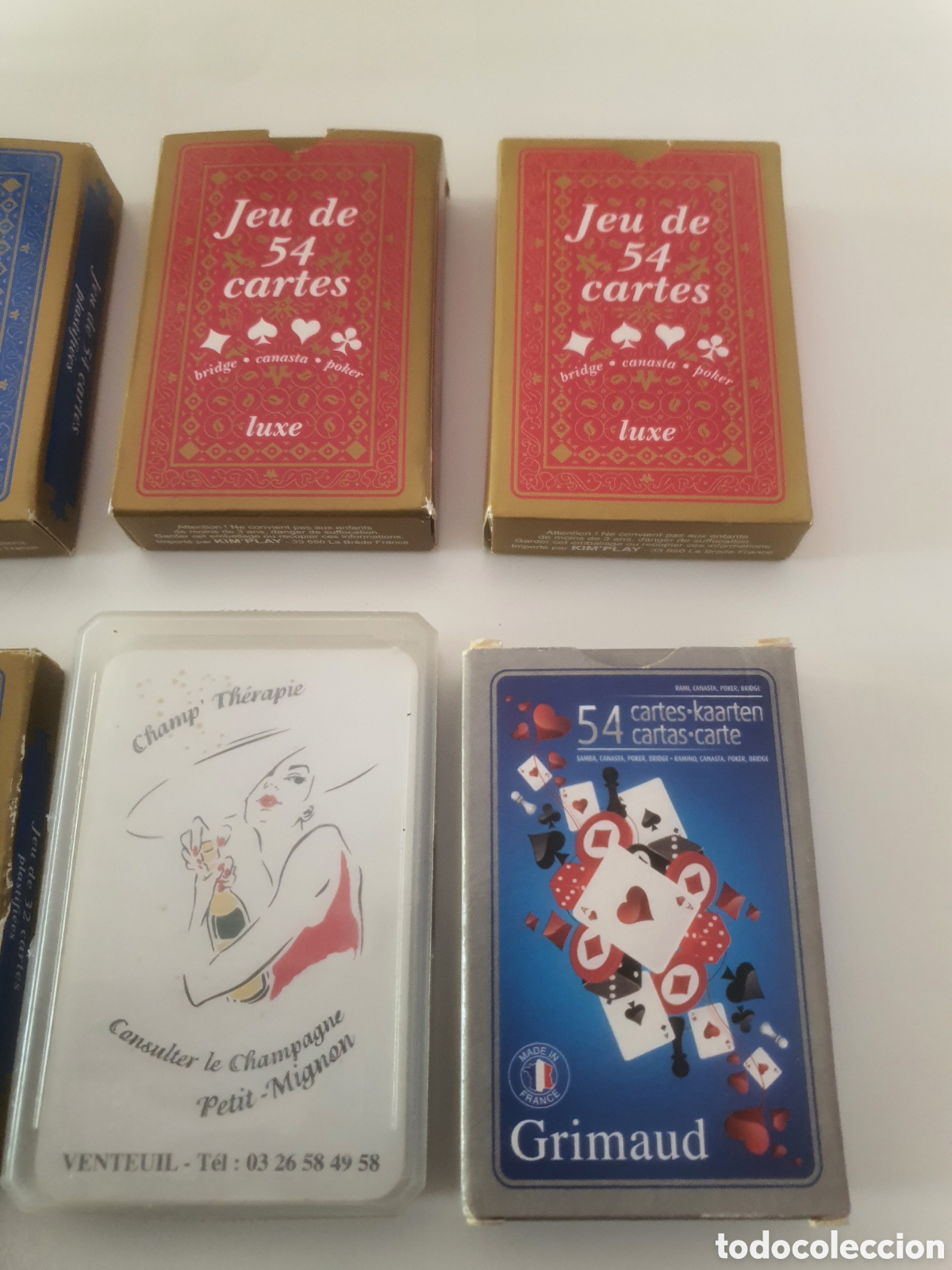 Barajas de cartas: 6 barajas completas francesas poker - Foto 2