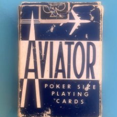 Barajas de cartas: ANTIGUA AVIATOR BARAJA DE POKER 914 - MADE IN USA