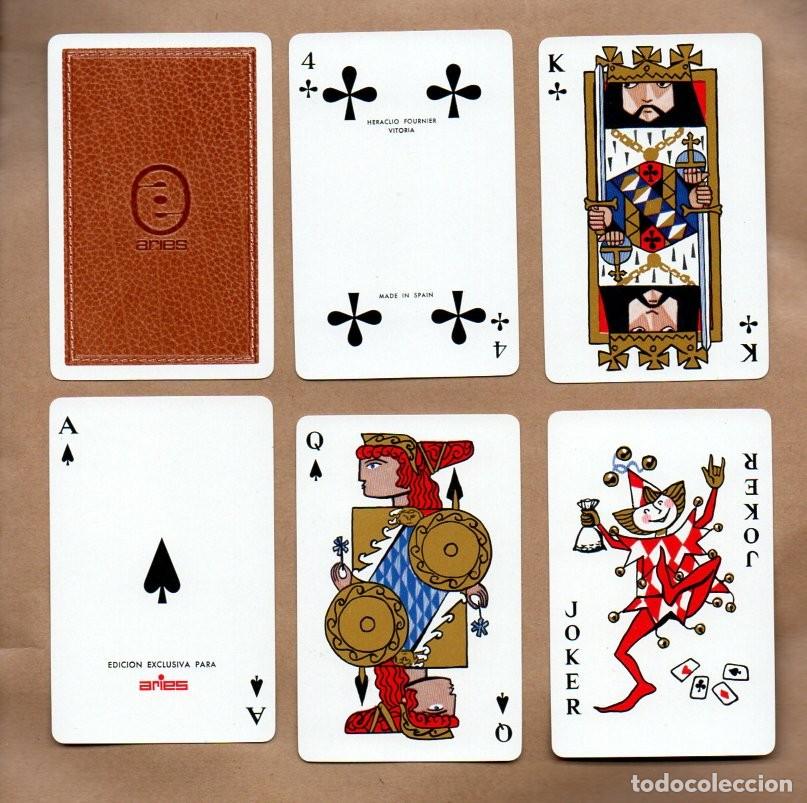 Barajas de cartas: - BARAJA DE BRIDGE DISE&Ntilde;ADA POR JOSE LUIS PICARDO EN 1980 PARA ARIES. CANTOS DORADOS. S/T