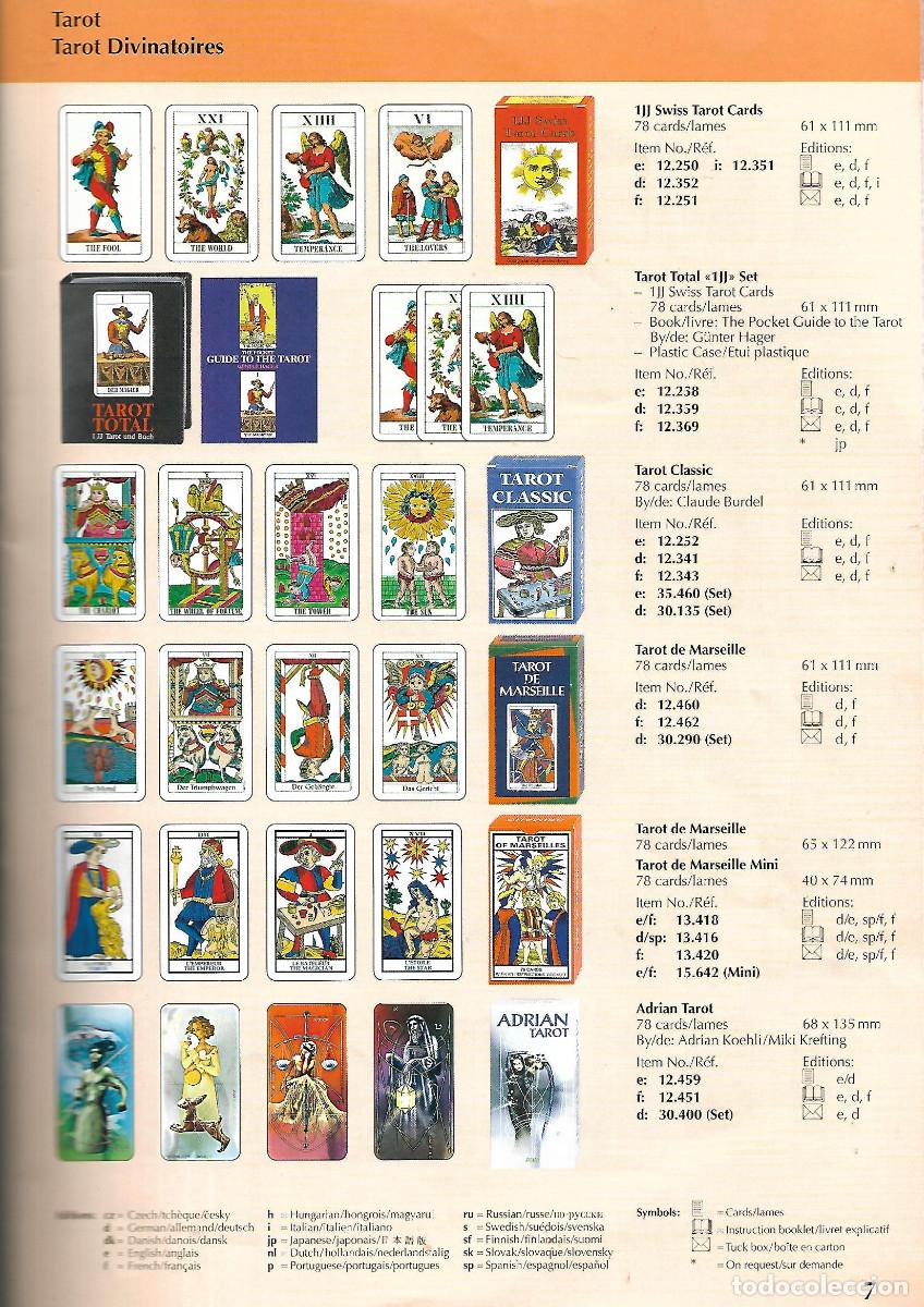 Barajas de cartas: LIBRO DEL MUNDO DEL TAROT DE 27 HOJAS - Foto 2