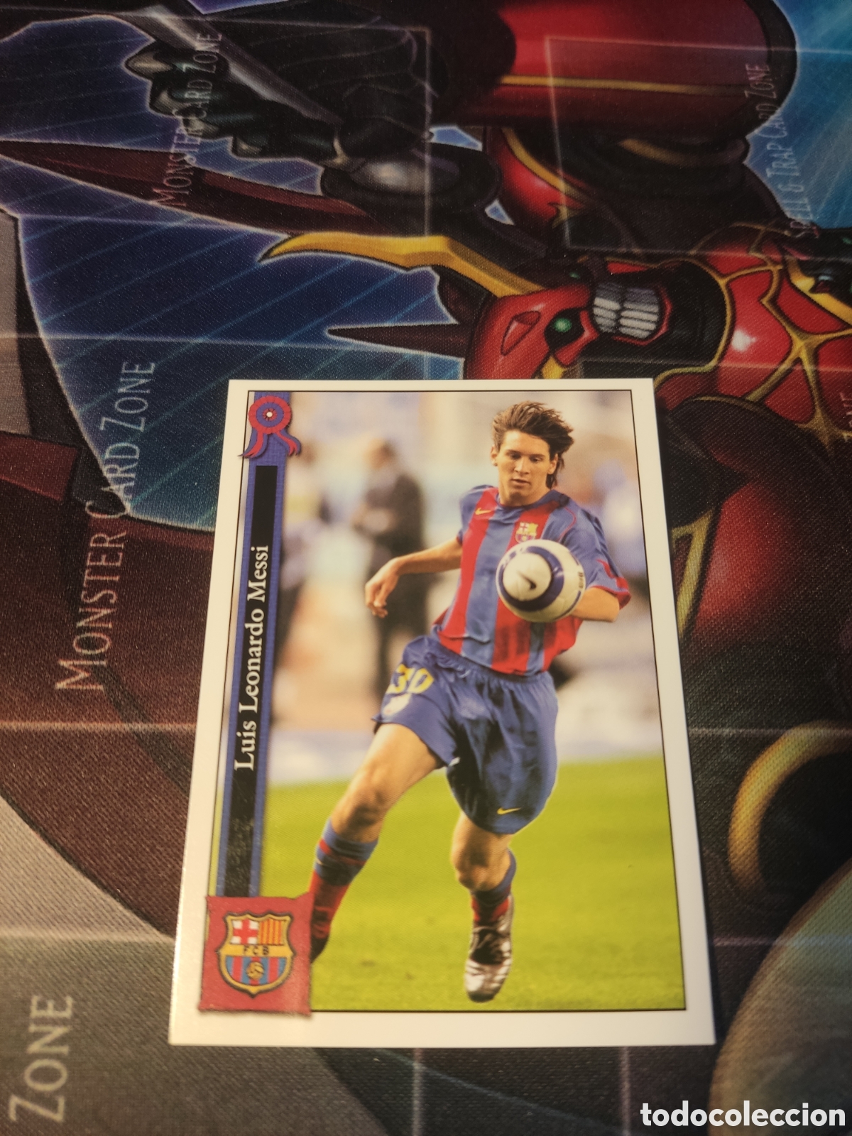 Baralhos de cartas: Ficha de la liga Messi 2005/2006