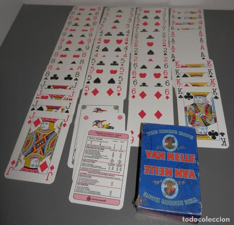 Barajas de cartas: BARAJA DE CARTAS-MARCA DE TABACO VAN NELLE - Foto 1