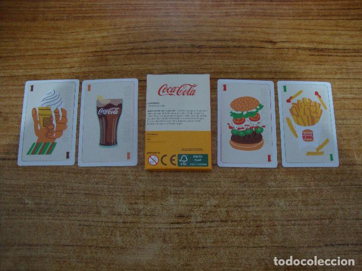 Barajas de cartas: CARTAS NAIPES BURGER KING COCA COLA - Foto 2