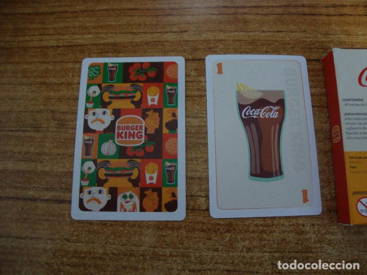 Barajas de cartas: CARTAS NAIPES BURGER KING COCA COLA - Foto 3