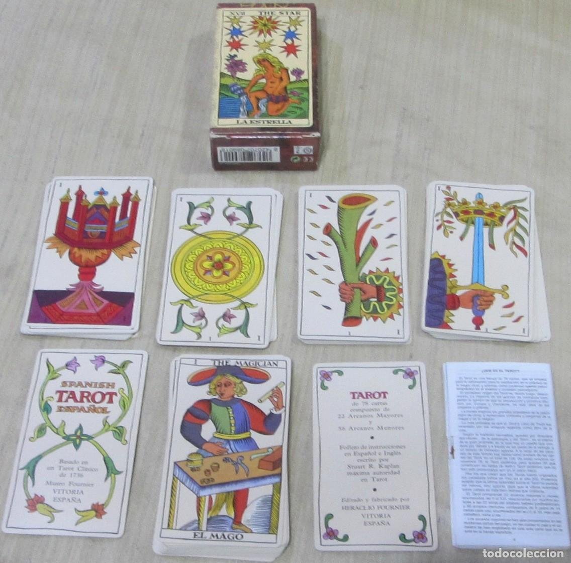 Tarot Español - Mazo de 78 Cartas Y Folleto Con Instrucciones Spanish Tarot