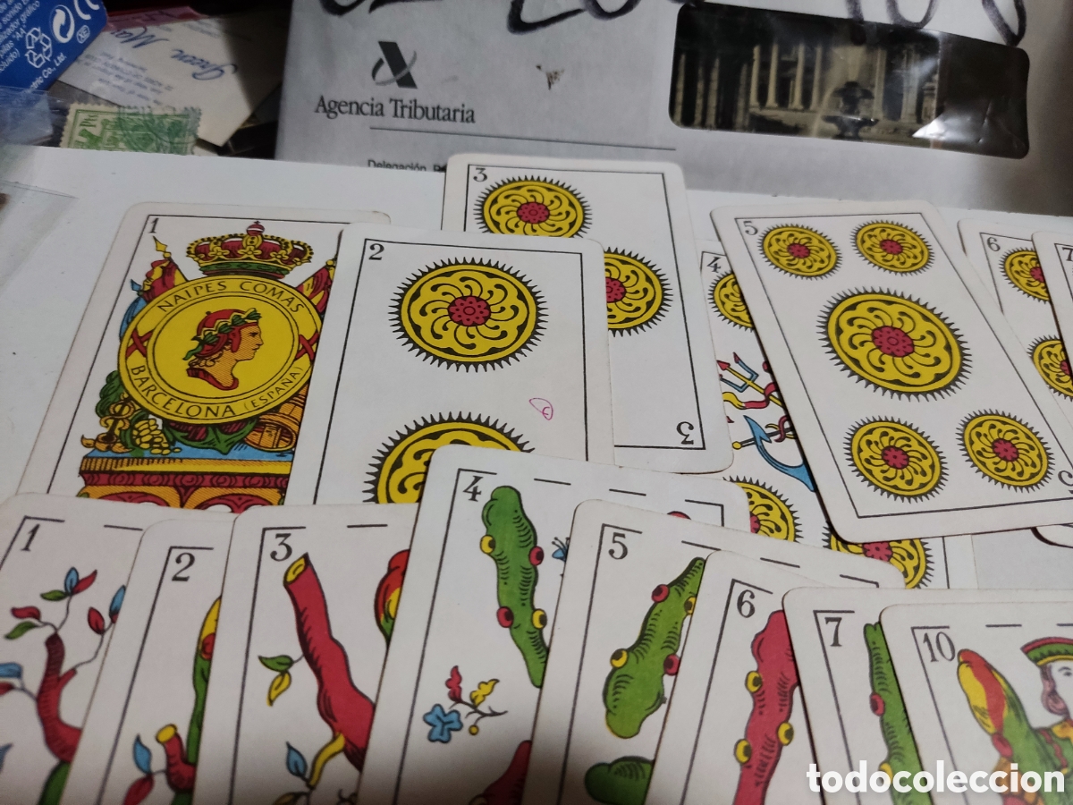 Barajas de cartas: Naipes SAMSO Barcelona, naipes Comas - Foto 2