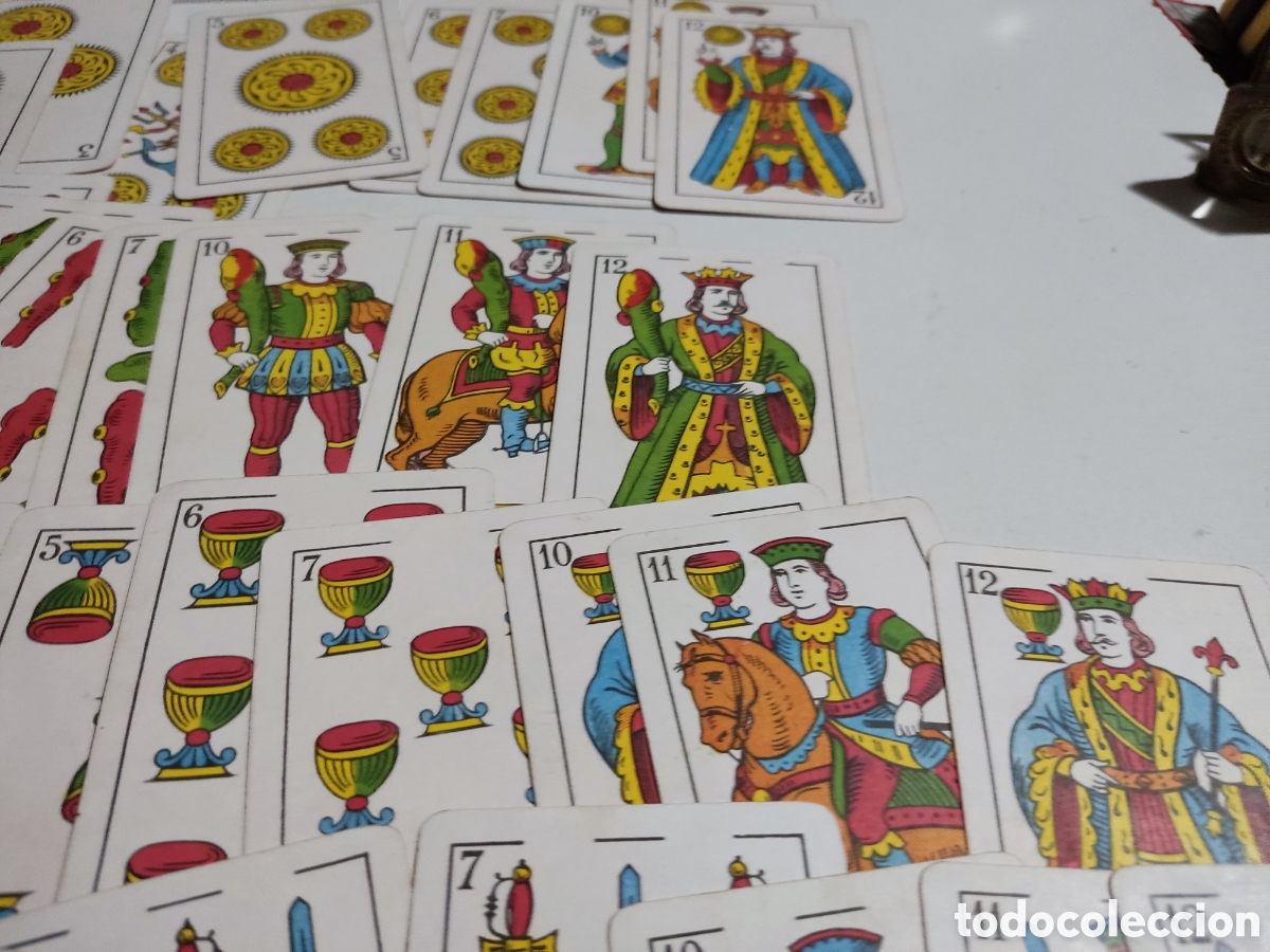 Barajas de cartas: Naipes SAMSO Barcelona, naipes Comas - Foto 4