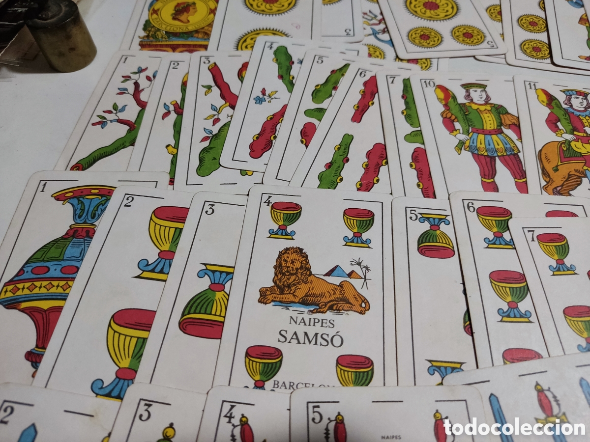 Barajas de cartas: Naipes SAMSO Barcelona, naipes Comas - Foto 5