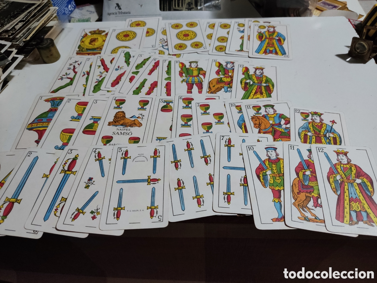 Barajas de cartas: Naipes SAMSO Barcelona, naipes Comas - Foto 1