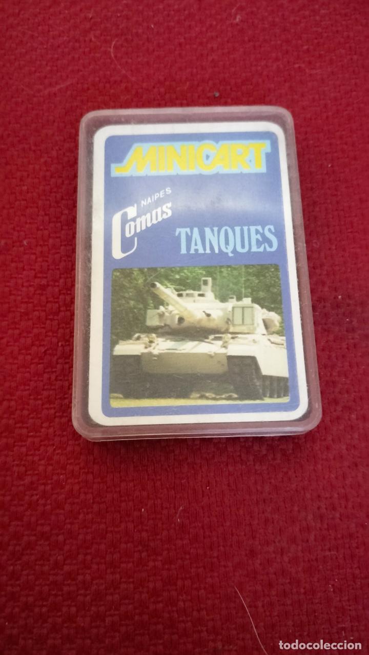 Barajas de cartas: ANTIGUA MINI BARAJA TANQUES - Foto 1