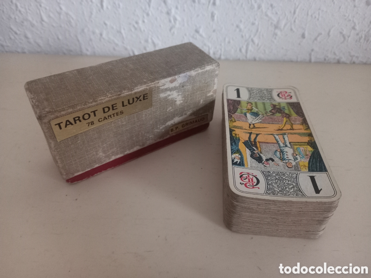 tarot de luxe. 78 cartes. b.p. grimaud - Acheter Jeux de cartes de tarot  sur todocoleccion