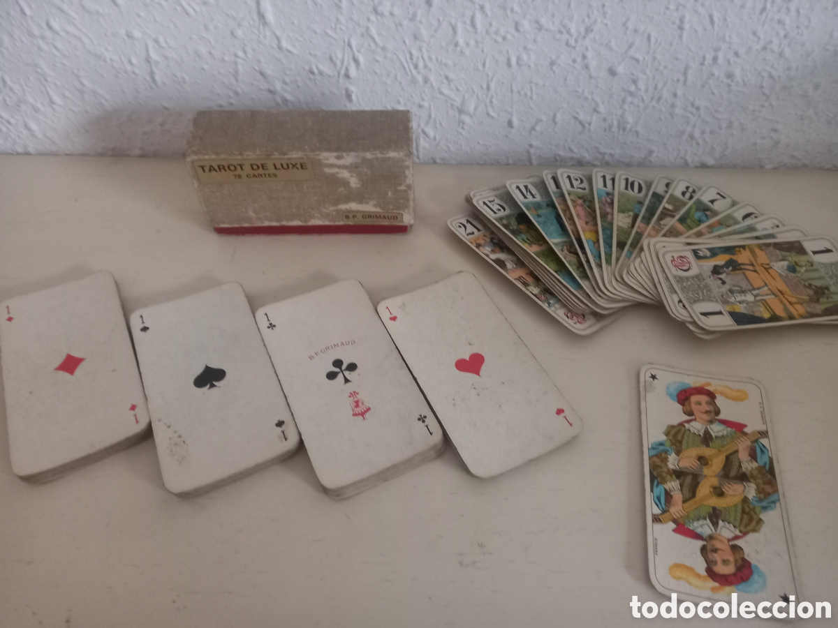 tarot de luxe. 78 cartes. b.p. grimaud - Acheter Jeux de cartes de
