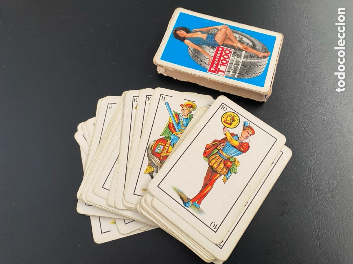 Barajas de cartas: BARAJA DE CARTAS FIRESTONE - Foto 2