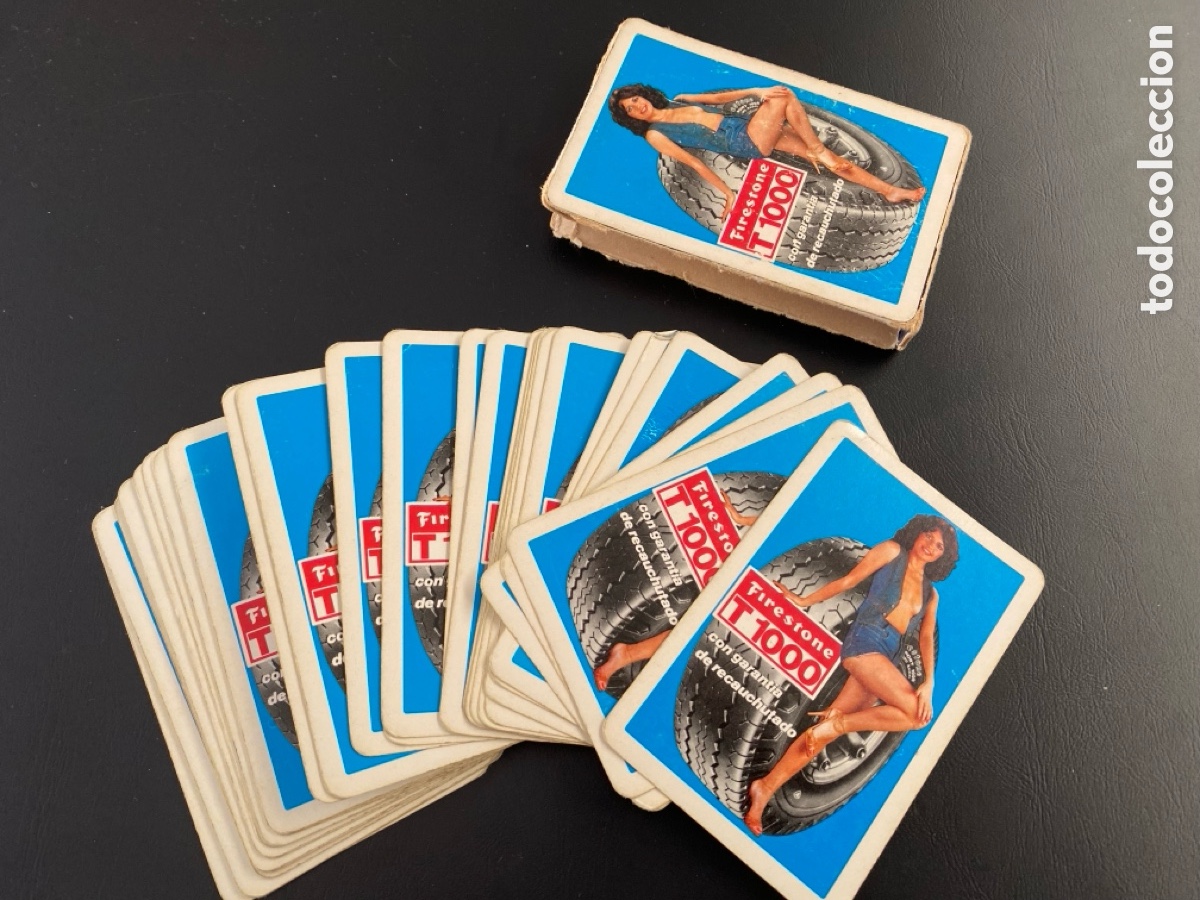 Barajas de cartas: BARAJA DE CARTAS FIRESTONE - Foto 1