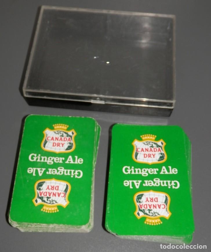 Barajas de cartas: DOS BARAJAS DE CARTAS-CANADA DRY GINGER ALE - Foto 2
