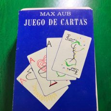 Barajas de cartas: MAX AUB Y JUSEP TORRES CAMPALANS - JUEGO DE CARTAS - 106 CARTAS - MÉXICO 1964