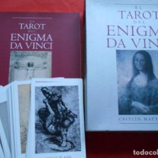 Barajas de cartas: TAROT EL ENIGMA DA VINCY CARTAS Y LIBRO