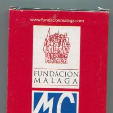Barajas de cartas: ANTIGUO JUEGO CARTAS, NAIPES FUNDACION MALAGA, AG. INMOVILIARIA