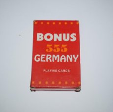 Barajas de cartas: RARE PLAYING CARDS -BONUS 555 GERMANY - 2005- COLECCIONABLE