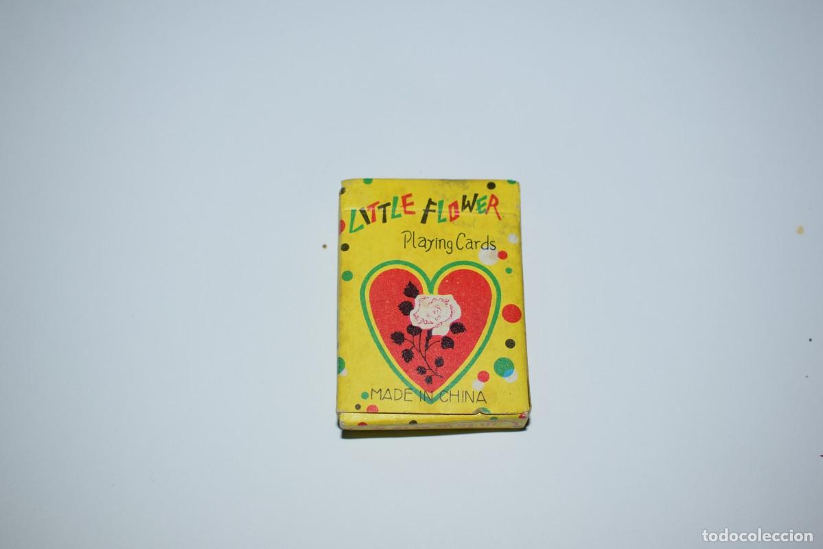Barajas de cartas: Mini baraja de cartas vintage - Foto 1