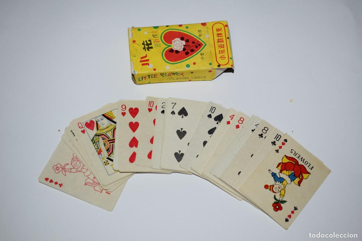 Barajas de cartas: Mini baraja de cartas vintage - Foto 4