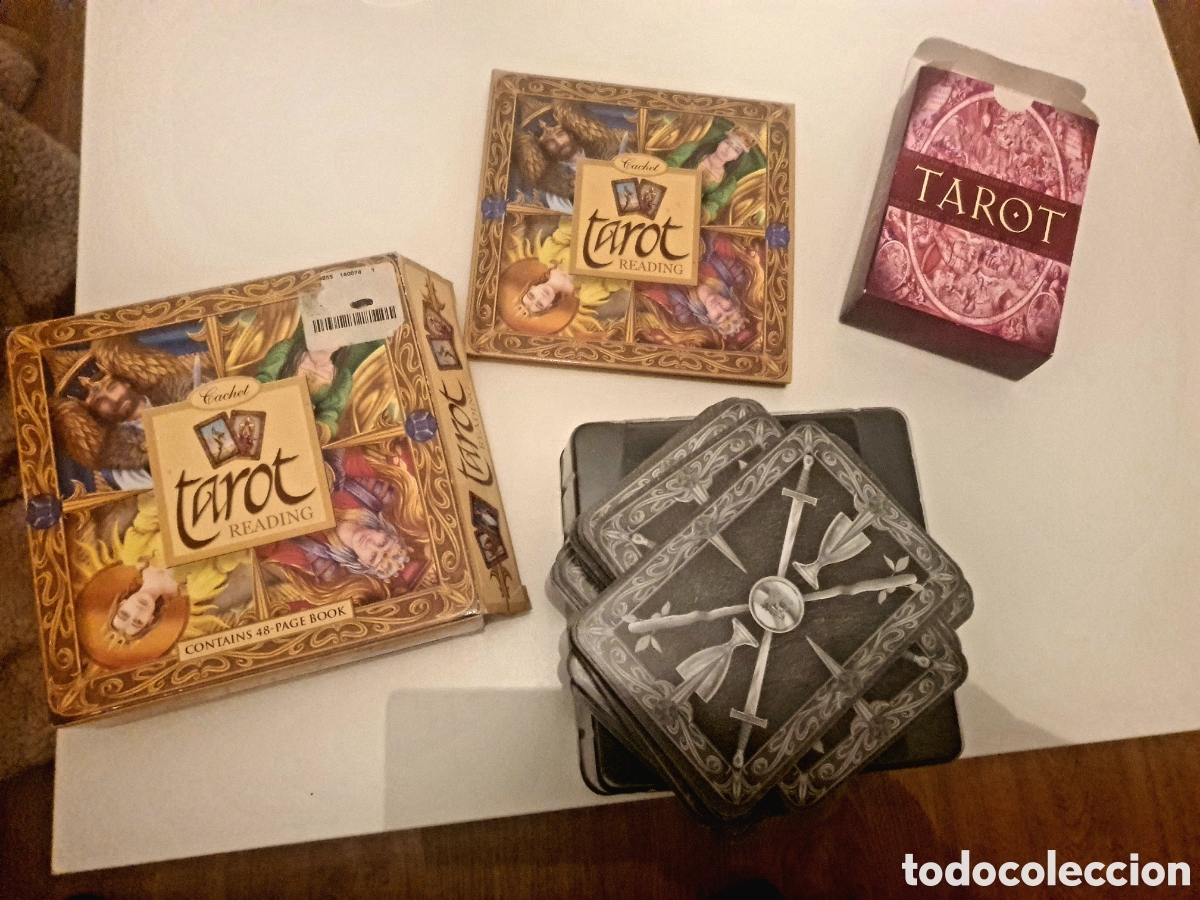 Barajas de cartas: Libro y baraja de tarot completa en ingl&eacute;s - Foto 3