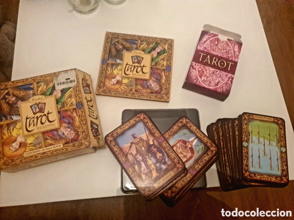 Barajas de cartas: Libro y baraja de tarot completa en ingl&eacute;s - Foto 4