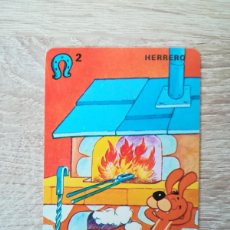 Barajas de cartas: HERRERO, CARTA Nº 2, BARAJA JUEGO DE LOS OFICIOS - HERACLIO FOURNIER - AÑO 1982.