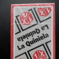 Barajas de cartas: BARAJA LA QUINIELA, DE FOURNIER, NUEVA, PRECINTADA, DE COLECCIÓN.