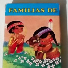 Barajas de cartas: BARAJA CARTAS INFANTIL FAMILIAS DE 7 PAÍSES DE 1964 NUEVA A ESTRENAR. LA CAJA UN POCO TOCADA