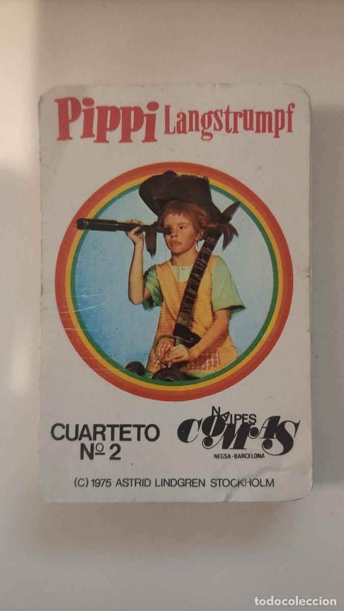 Barajas de cartas: Baraja Pippi Langstrumpf Cuarteto N&ordm; 2 - Foto 1