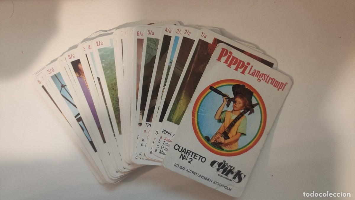 Barajas de cartas: Baraja Pippi Langstrumpf Cuarteto N&ordm; 2 - Foto 2